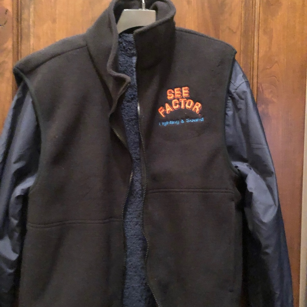 See Factor NYC Vest / Removable Jacket